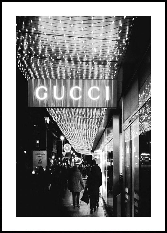 Gucci-Stil - Modeposter