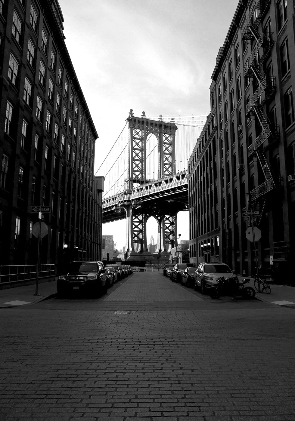 Poster Brooklyn-Brücke 