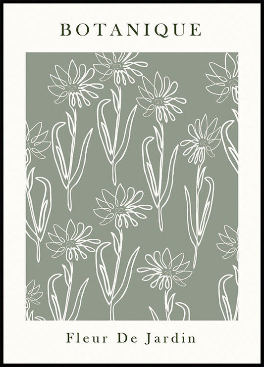 Poster Fleur De Jardin Nr. 2 