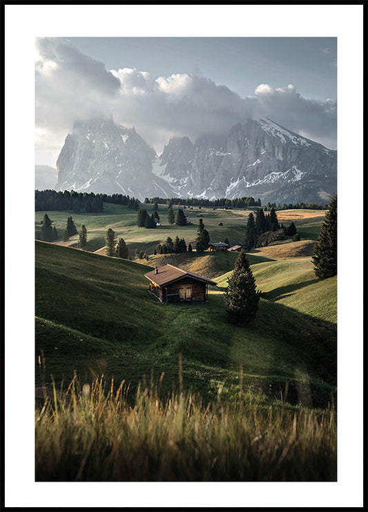 Poster Italienische Dolomiten 