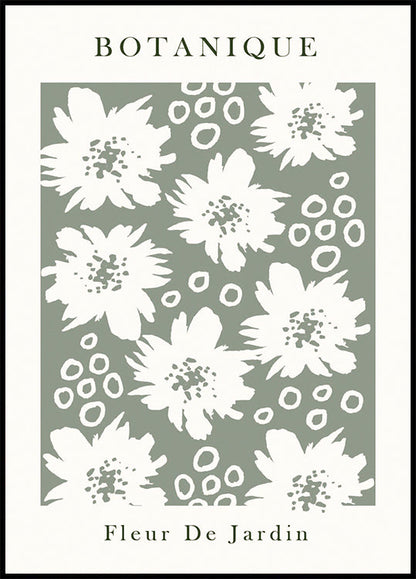 Poster Fleur De Jardin Nr. 1 