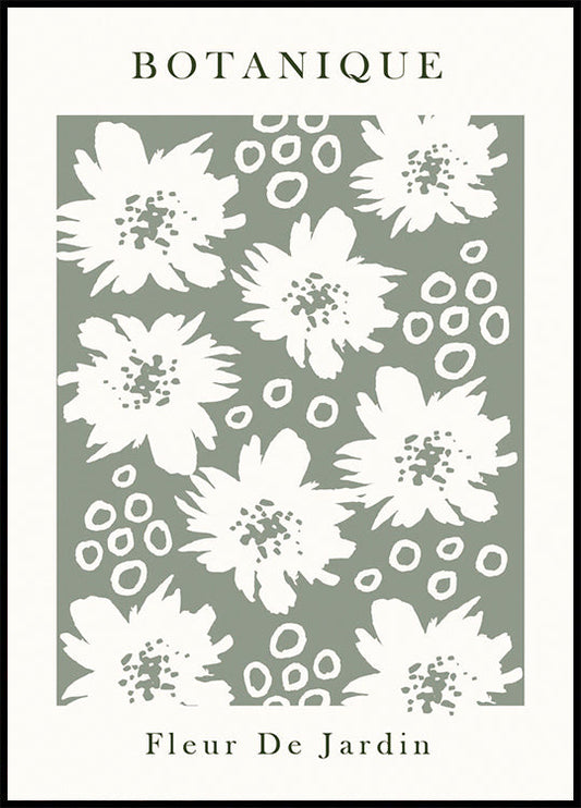 Poster Fleur De Jardin Nr. 1 