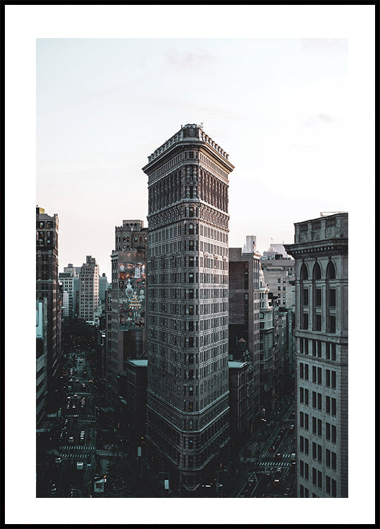 Poster Ansicht des Flatiron Building