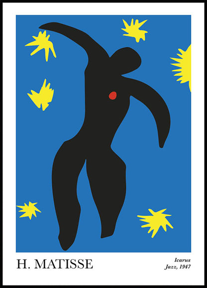 H. Matisse Ikarus Poster 