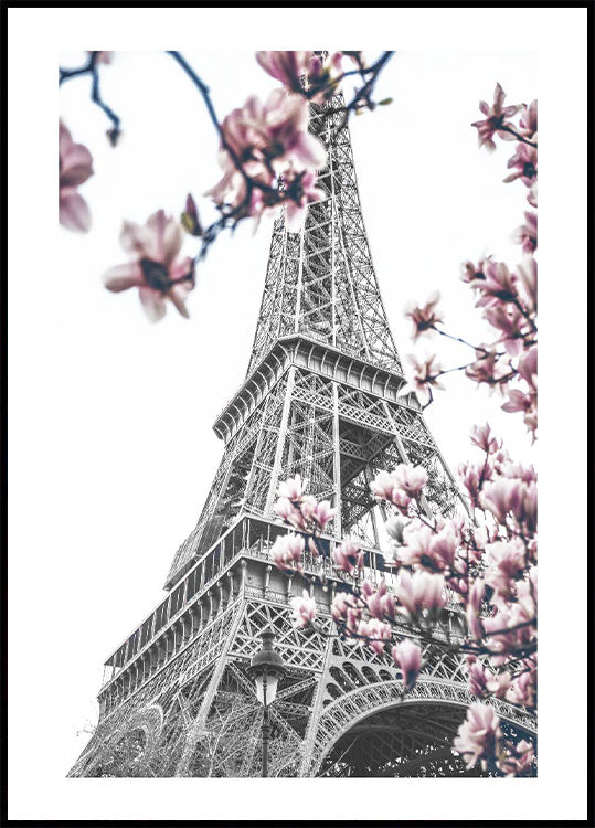 Blooming Eiffel Tower Plakat - Posterbox.no